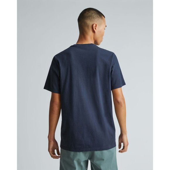 Everlane Mens The Premium-Weight Crew Neck T Shirt Navy Blue XXL - Picture 2 of 8